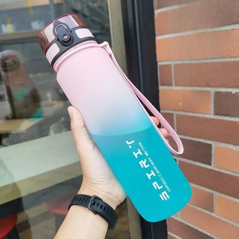 Simbuid Spirit Gradient Sports Water Bottle – BPA-Free, Leak-Proof | 500ml / 600ml / 750ml / 1000ml