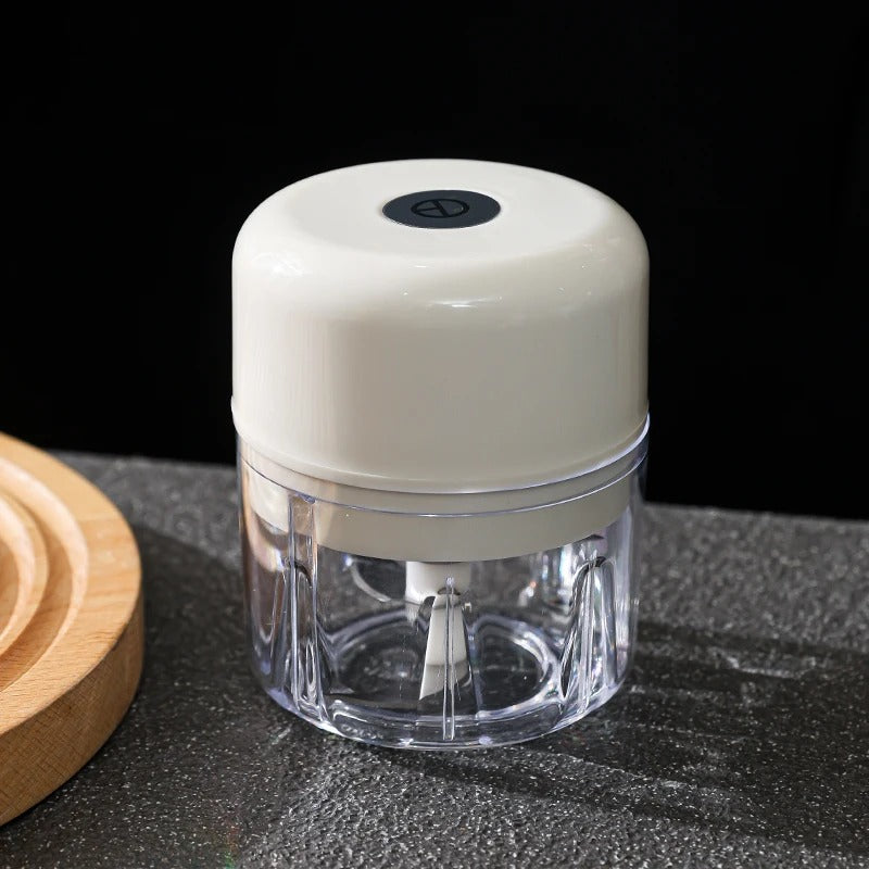 Mini Electric Garlic & Vegetable Chopper – USB Rechargeable