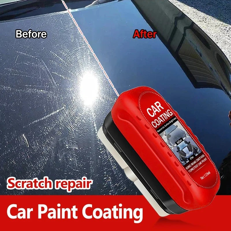Car Coating Nano Polish – 120ml Scratch Repair & Paint Restoration | Built-in Applicator