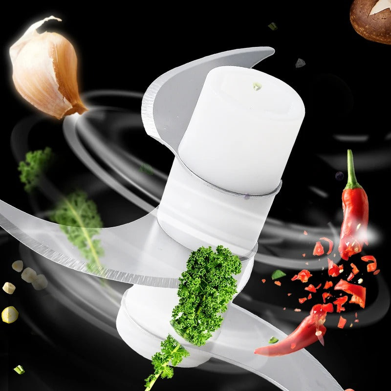 Mini Electric Garlic & Vegetable Chopper – USB Rechargeable