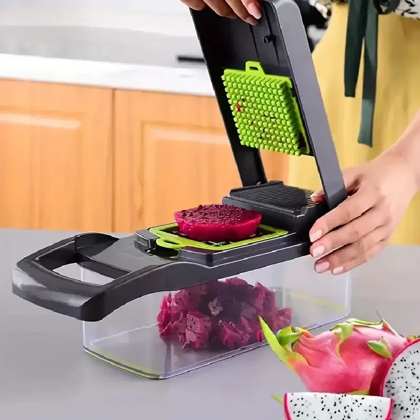 14-in-1 Multi-Function Vegetable Chopper & Dicer Set – Dicer, Slicer & Grater