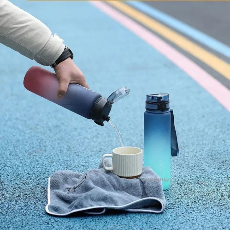 Simbuid Spirit Gradient Sports Water Bottle – BPA-Free, Leak-Proof | 500ml / 600ml / 750ml / 1000ml