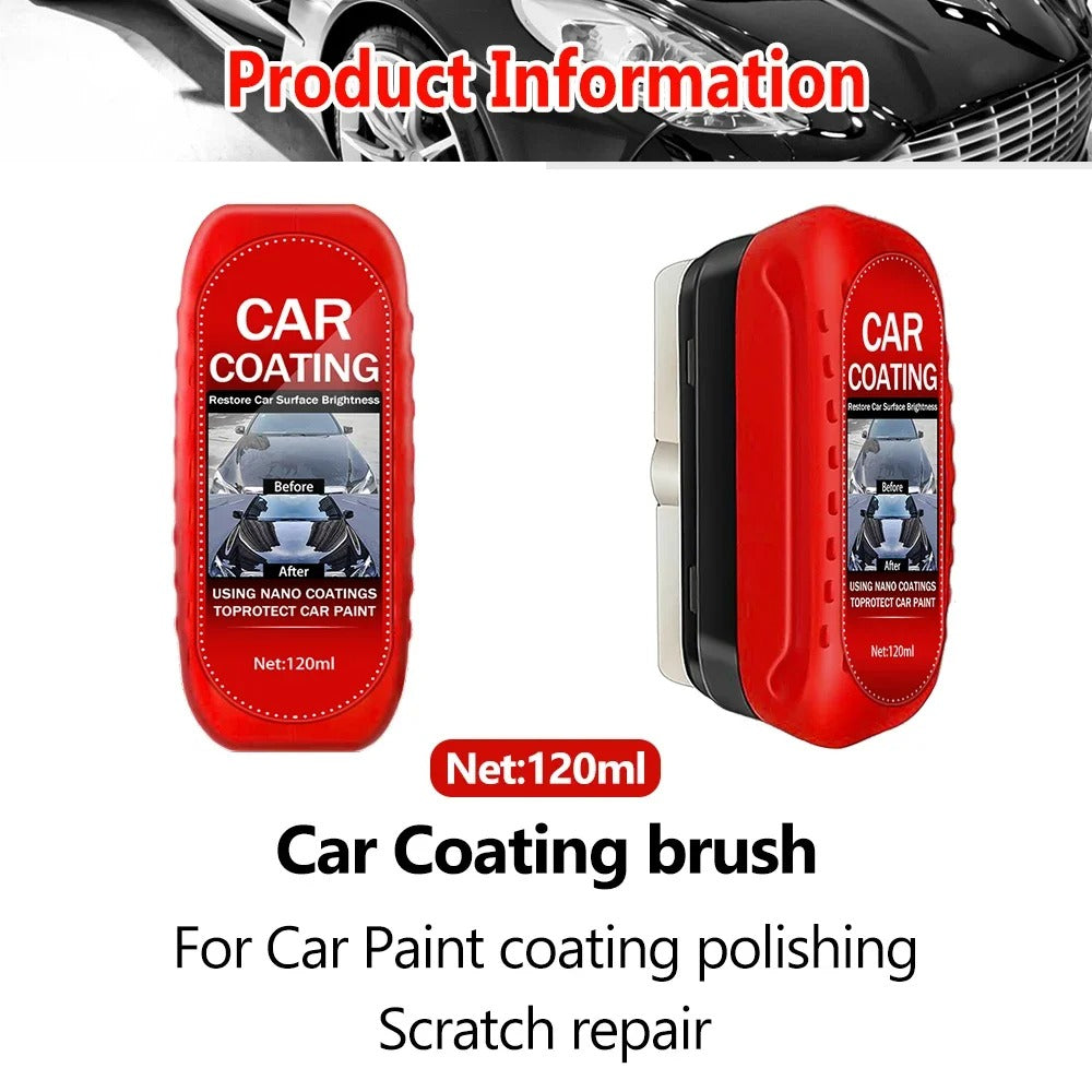 Car Coating Nano Polish – 120ml Scratch Repair & Paint Restoration | Built-in Applicator