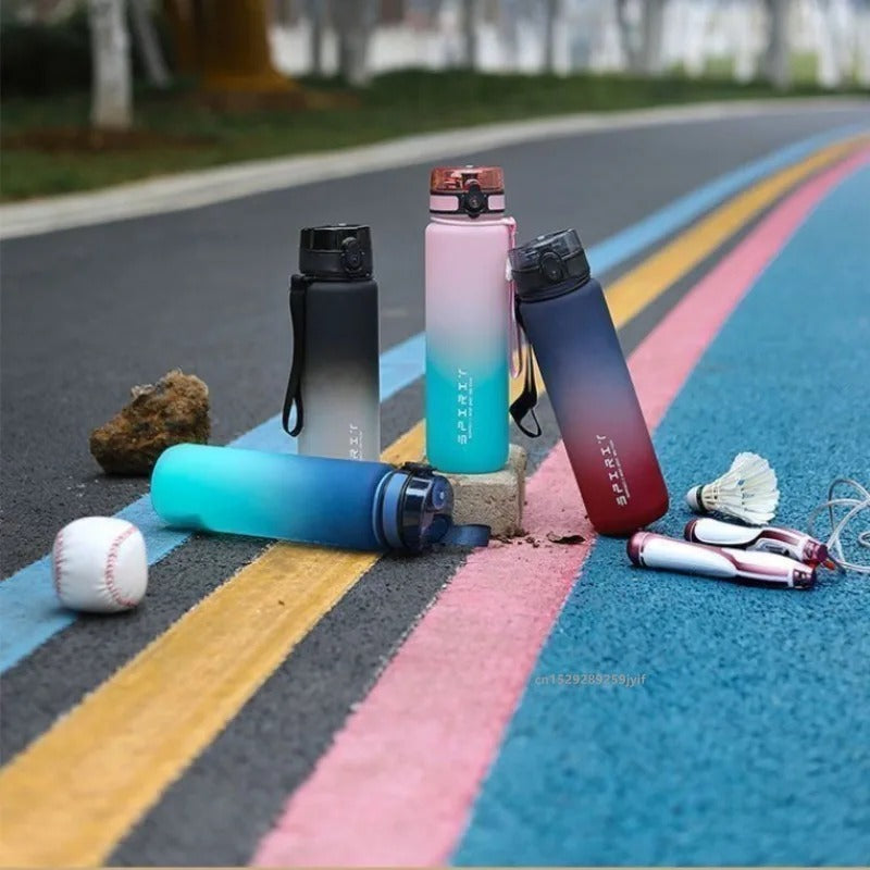 Simbuid Spirit Gradient Sports Water Bottle – BPA-Free, Leak-Proof | 500ml / 600ml / 750ml / 1000ml