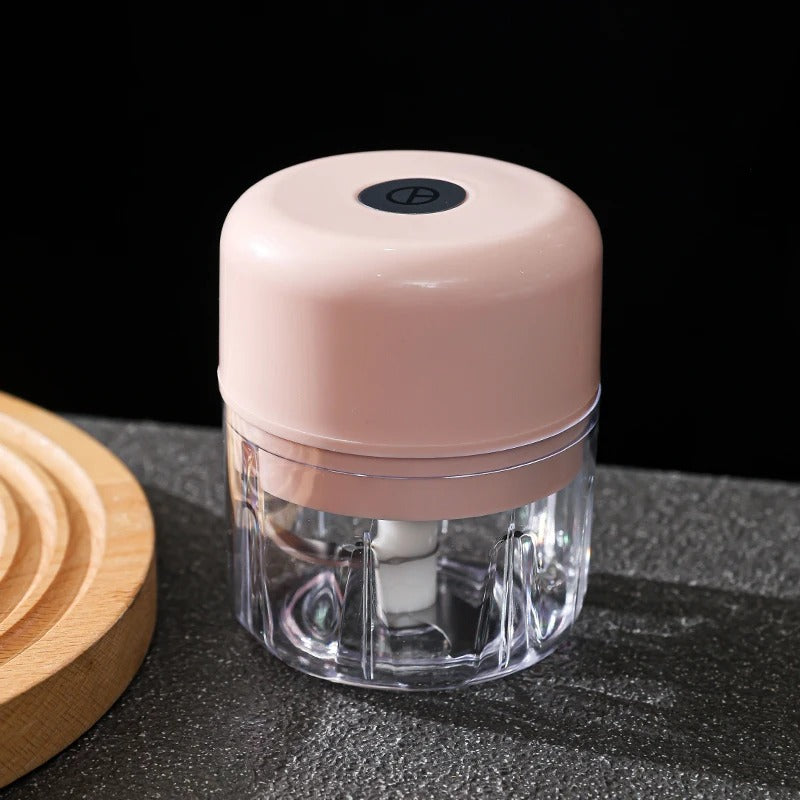 Mini Electric Garlic & Vegetable Chopper – USB Rechargeable