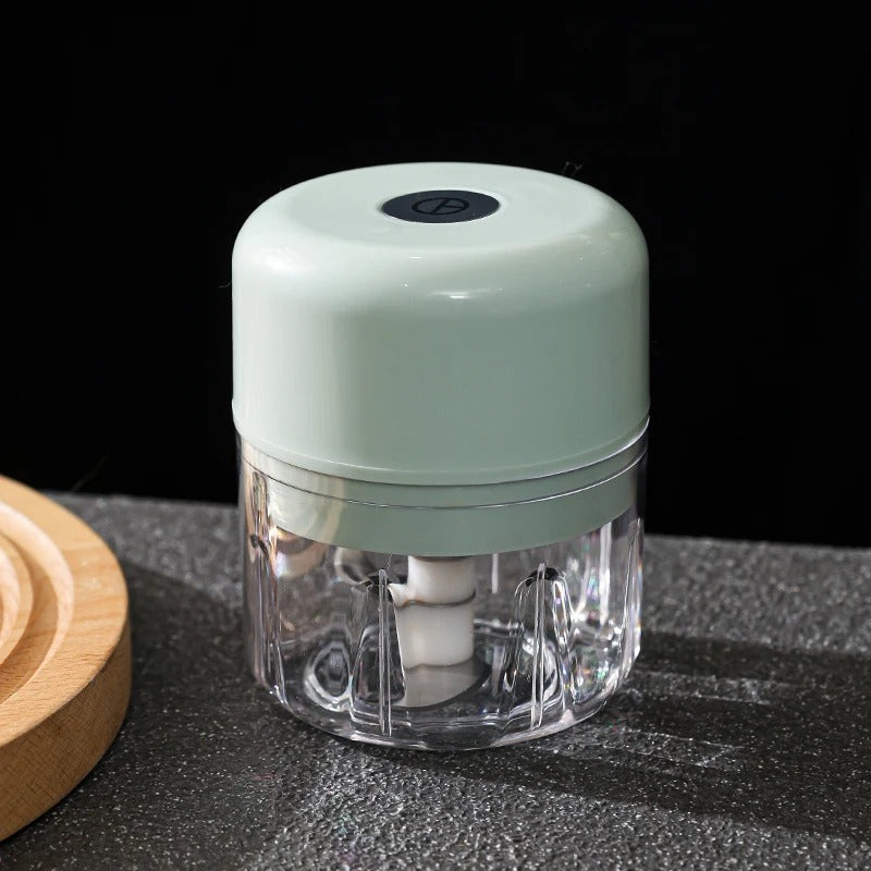 Mini Electric Garlic & Vegetable Chopper – USB Rechargeable