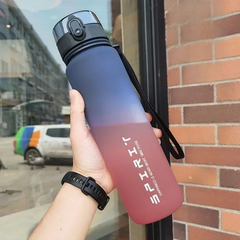Simbuid Spirit Gradient Sports Water Bottle – BPA-Free, Leak-Proof | 500ml / 600ml / 750ml / 1000ml